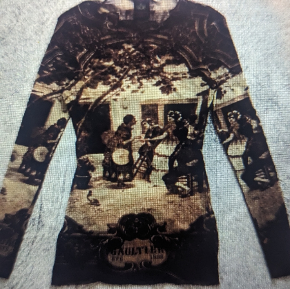 JEAN PAUL GAULTIER-FUZZI *RARE* Top-S